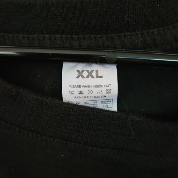 1990 Janet Jackson Rhythm Nation Tour Shirt Unisex Black Shirt SZ XXL - Picture 3 of 7